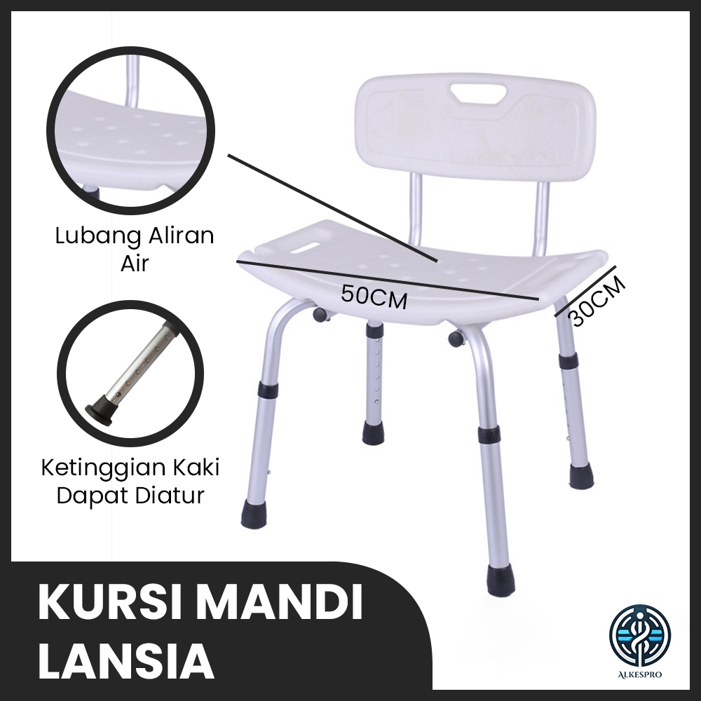 SH Shower Chair / Kursi Buat Mandi Lansia