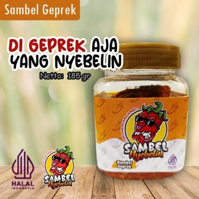 

Sambel Nyebelin - Varian Sambel Geprek 185 Gram