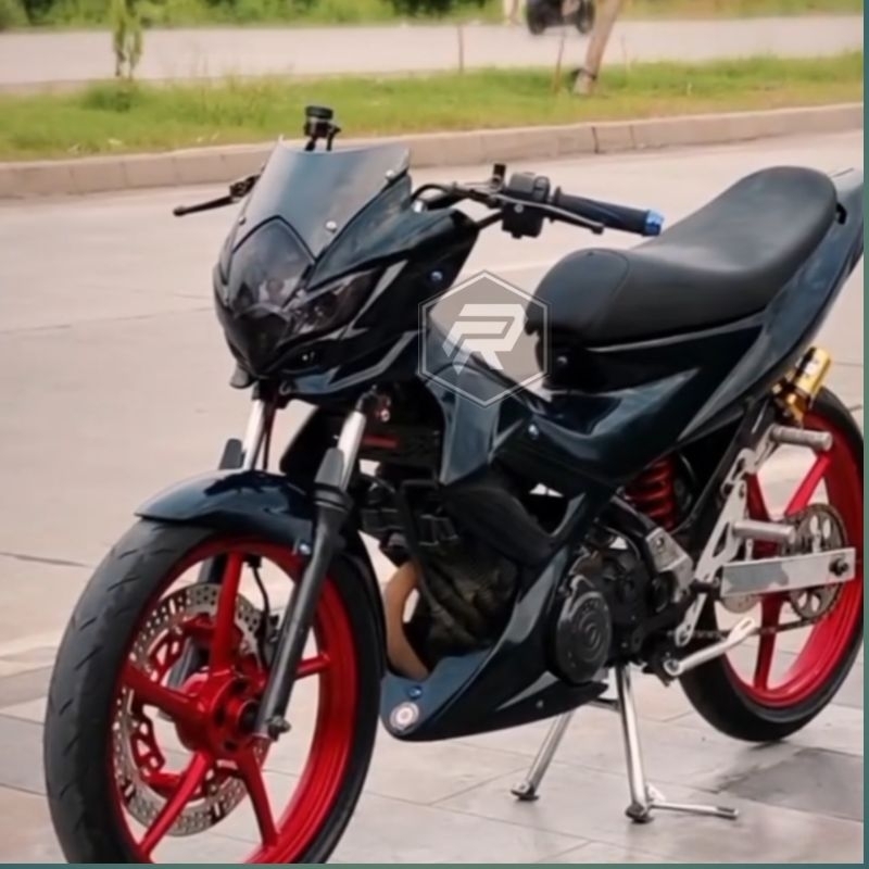 DISKON VISOR SATRIA FU BARONG VISOR HEADLAMP SUZUKI SATRIA FU BARONG 2012-2013 MODEL ORI