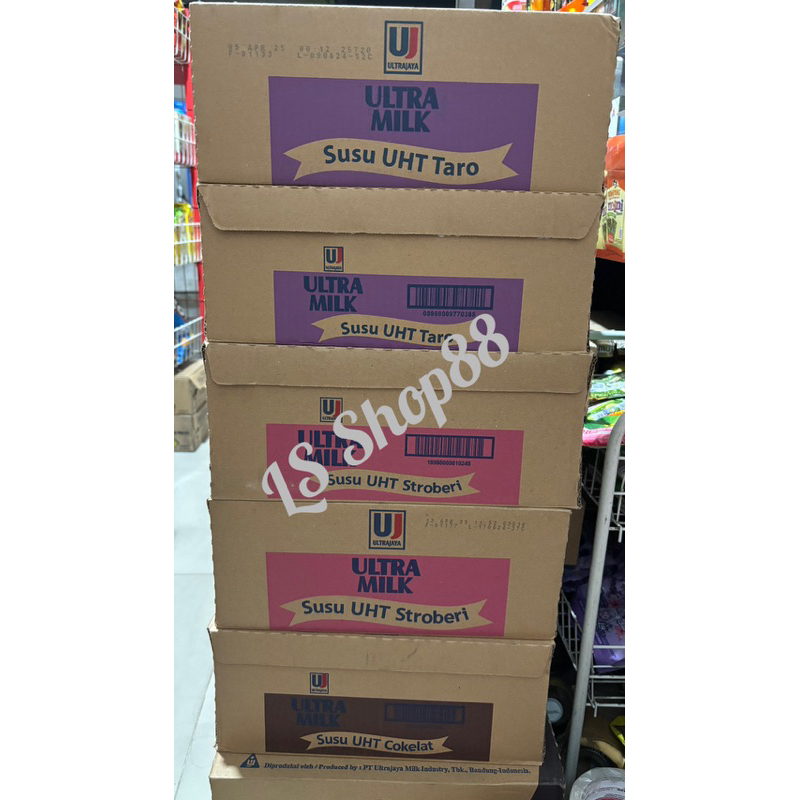 

ULTRA MILK Susu UHT 200m isi 24pcs