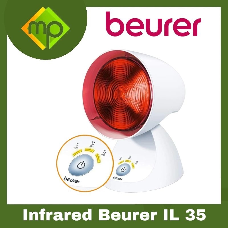 Lampu Infrared Beurer IL35  Terapi Inframerah Beurer Dengan Timer  Infrared Beurer IL35