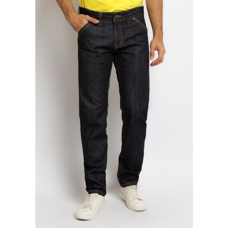 Celana Jeans Pria Original Lois CFL045A Slim Fit Hitam