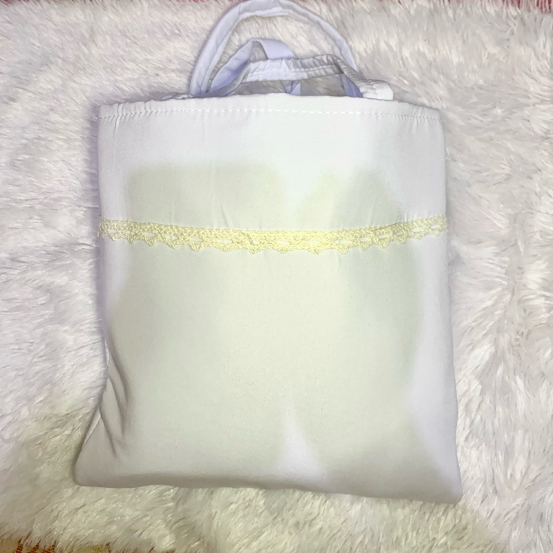 [NEW] Mukena Katun Renda Putih