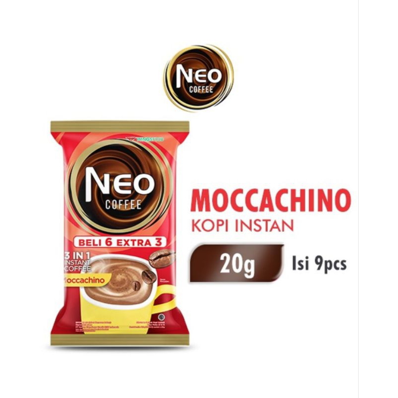 

Neo Coffe Mocacino (6+3) 20 g