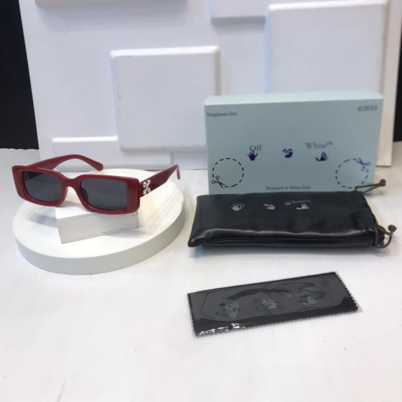 KACAMATA BRANDED OFF WHITE IMPORT QUALITY