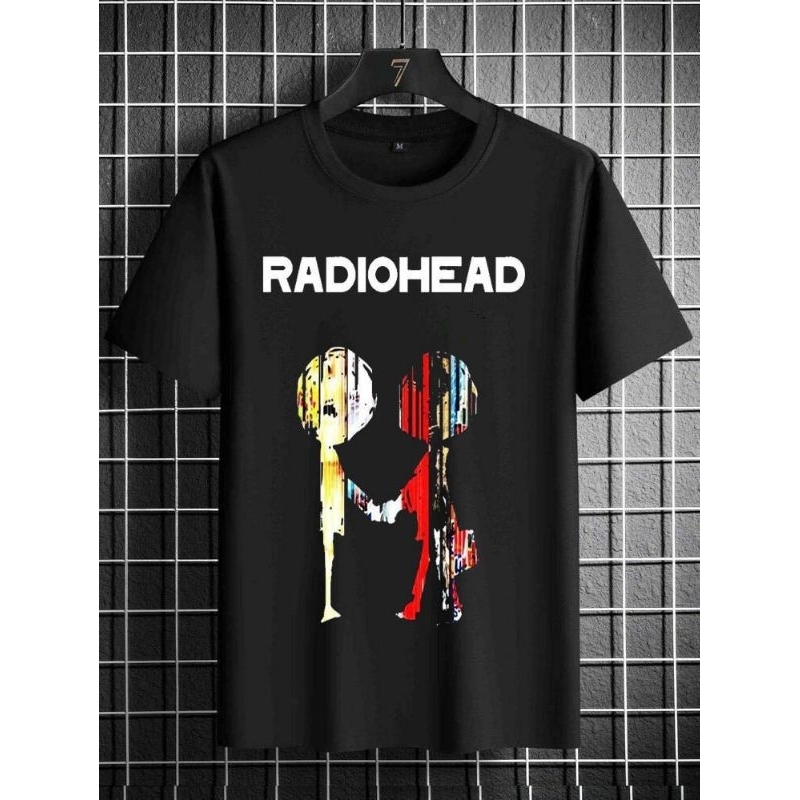 kaos musik,kaos band,kaos band radiohead,kaos pria,baju pria,kaos pria distro original 100%,kaos pri