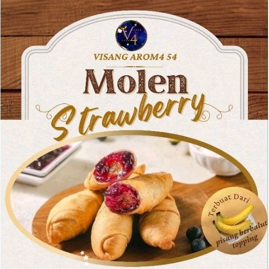 

pisang molen Strawberry (goreng dadakan)