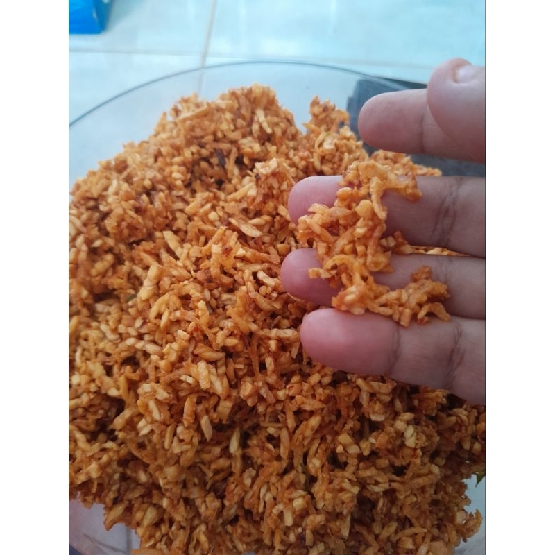 

sambel goreng tempe kriuk dan kering khas arab isi 250gram