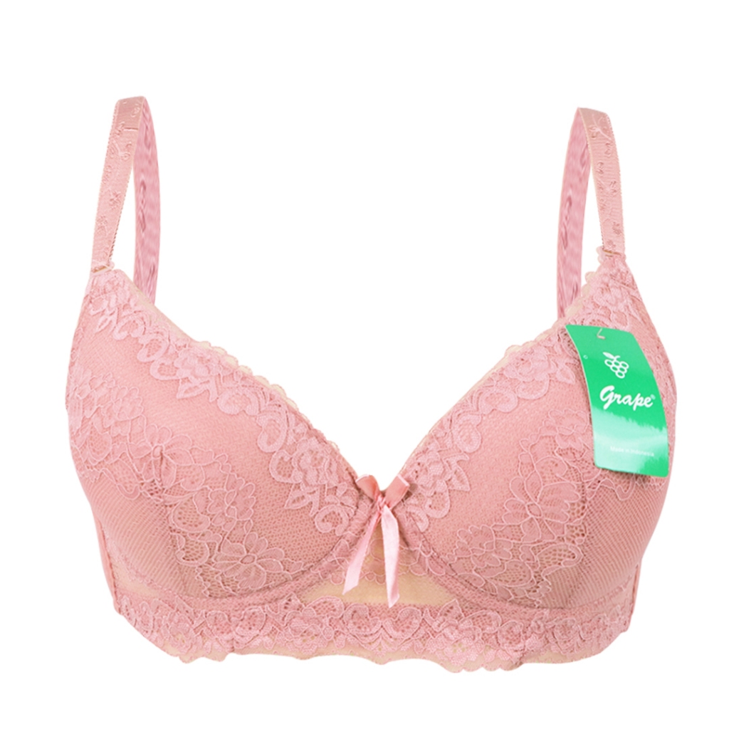 Grape - Bra Push Up Bh Pushup Pengangkat Payudara Kawat Busa Berkawat SPM 0413