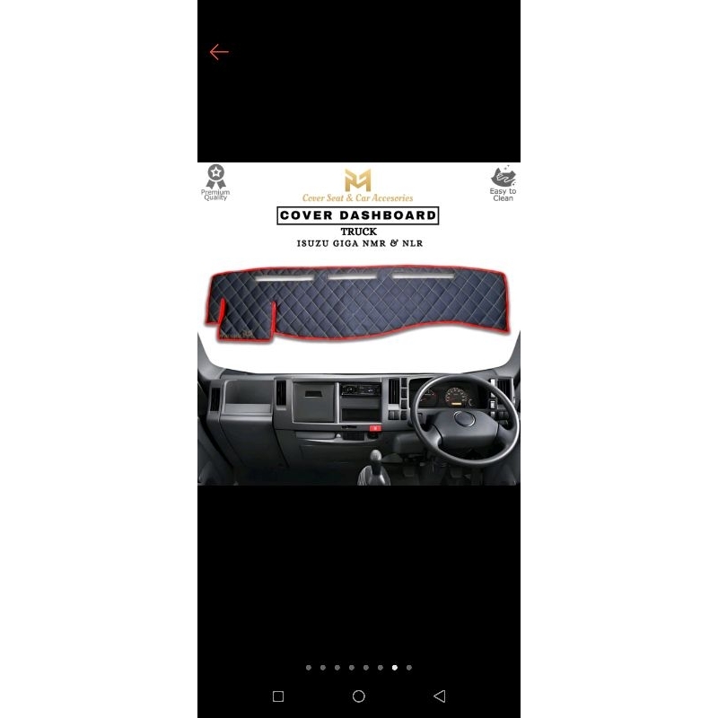 alas dashboard VARIASI BERMOTIP ISUZU Elf GIGA NMR71