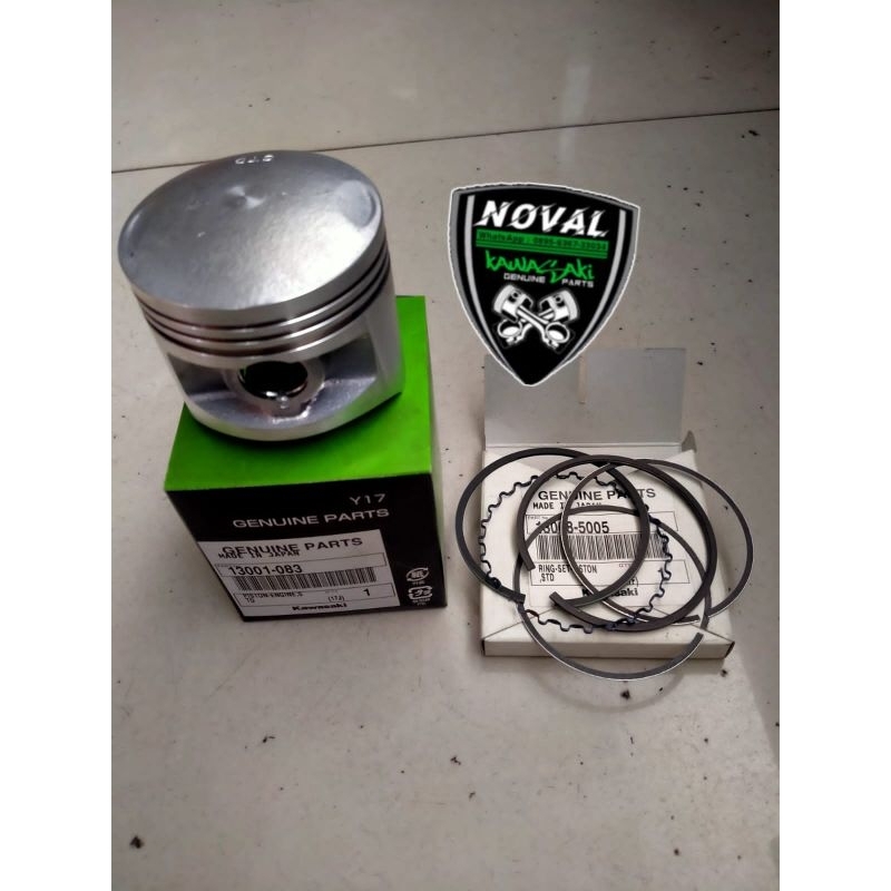 PISTON SEHER DAN RING SEHER STD KZ200 BINTER MERZY ORIGINAL JAPAN