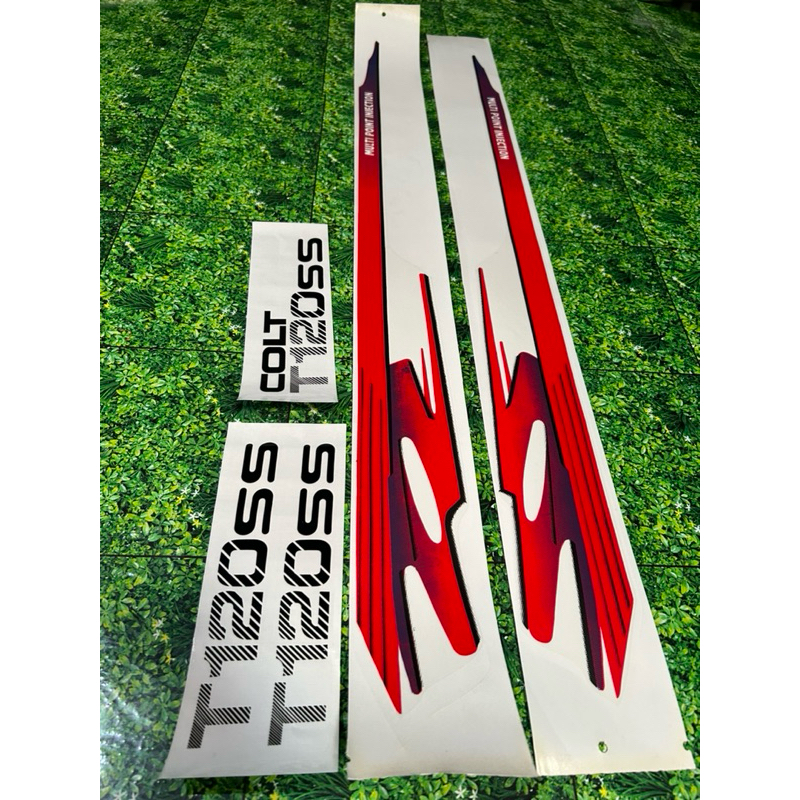STRIPING STIKER MITSUBISHI COLT T120SS INJECTION