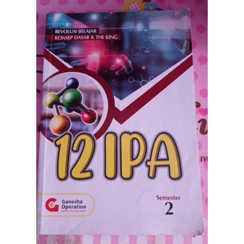 

PRELOVED BUKU GO KELAS 12 IPA SEM 2