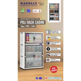 Lemari Plastik Napolly - Poli Rack Cabine Napolly PRC-1204