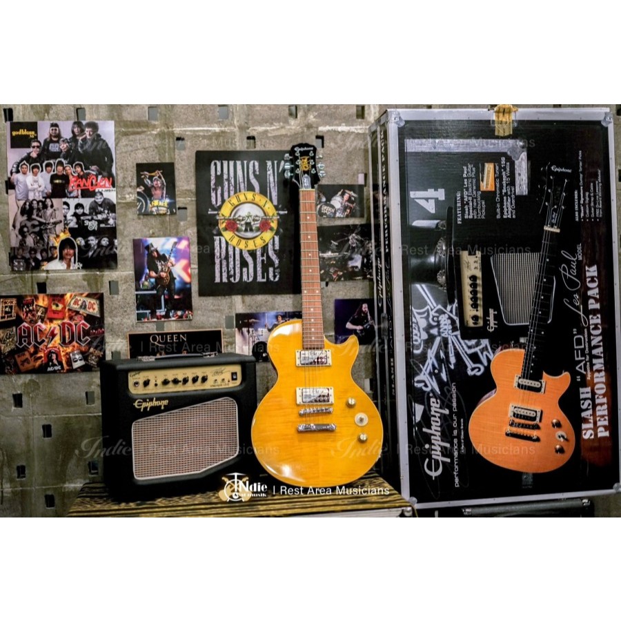Gitar Epiphone AFD Slash Performance Pack l Electric Guitar With Amp