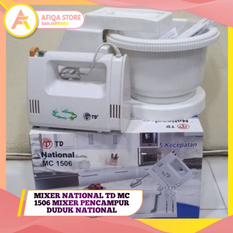 Mixer National TD MC 1505 / TD MC 1506 Mixer Pencampur Duduk National