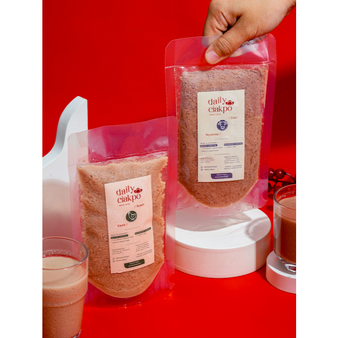 

PAKET MIX KEEK+NYUKCEP / SARI PATI SAPI DAN AYAM