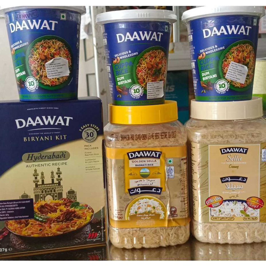 

PAKET HEMAT DAAWAT BIRYANI KIT HYDERABADI BIRYANI/BERAS DAAT BIRYANI