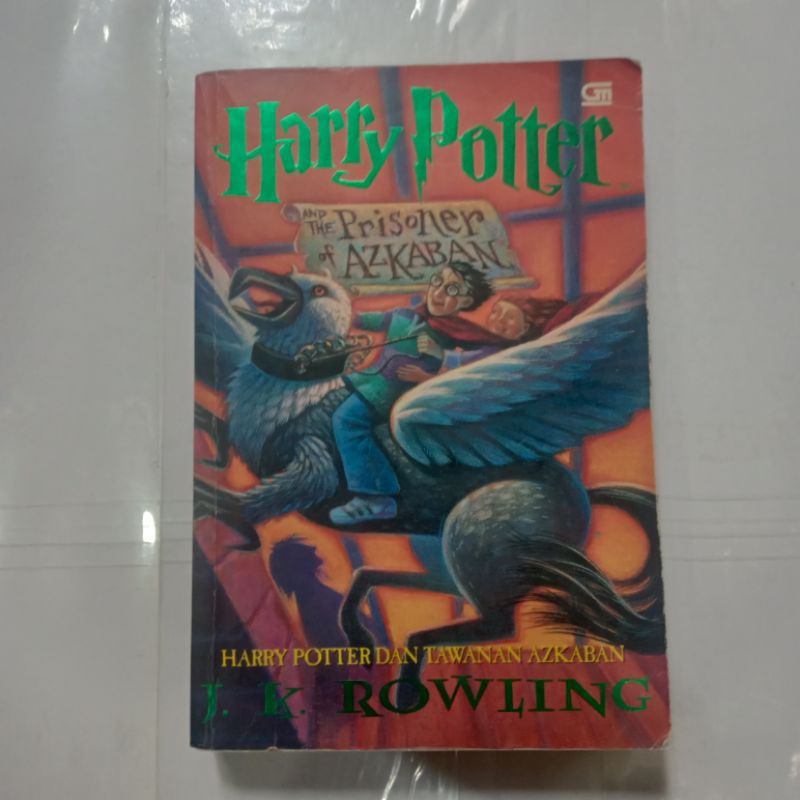 Novel BEKAS ORI-HARRY POTTER JILID 3-TAWANAN AZKABAN