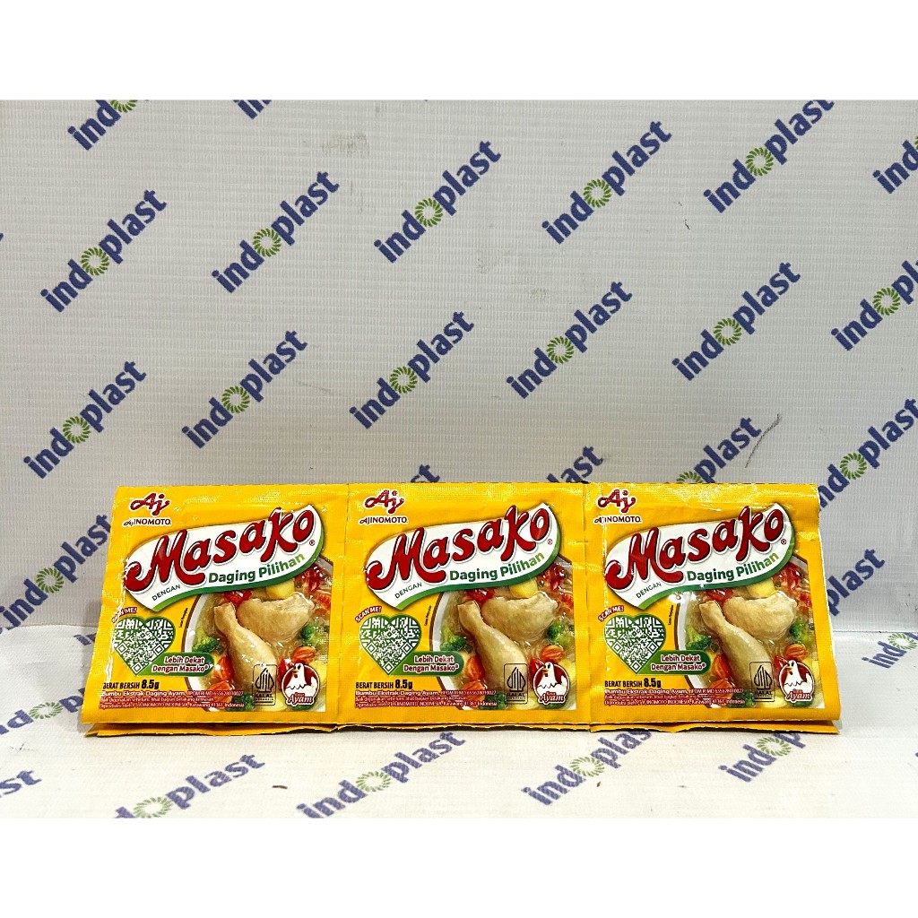 

Masako® Bumbu Kaldu Ayam Penyedap Rasa 8.5g (12 pcs)