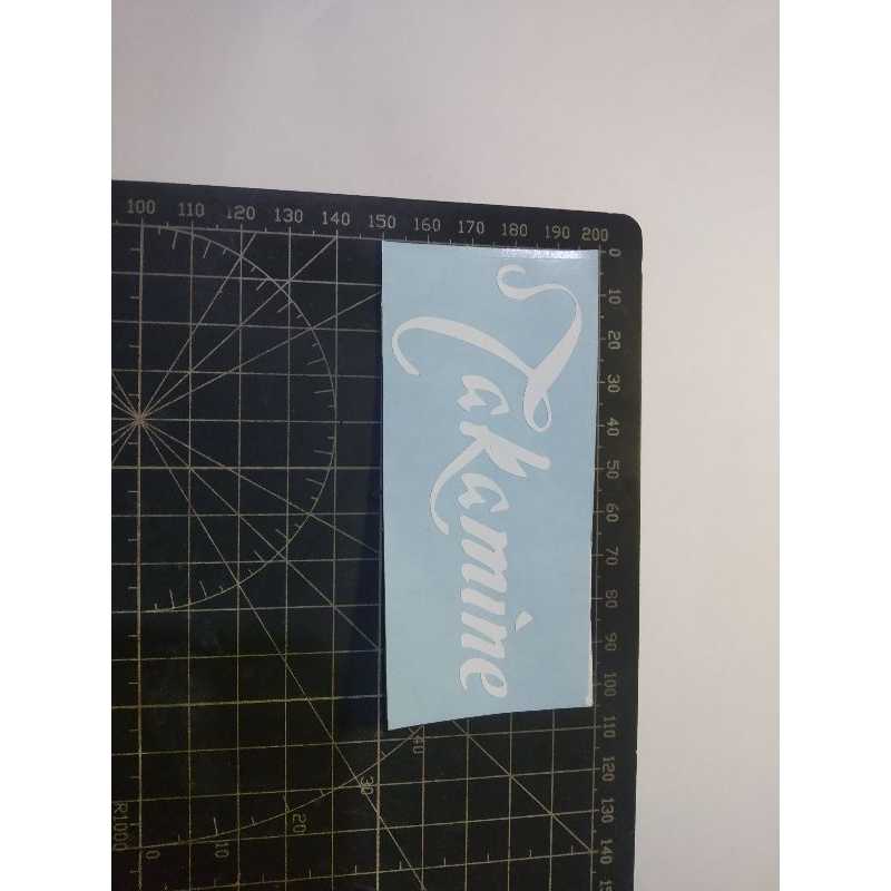 

cutting stiker takamine