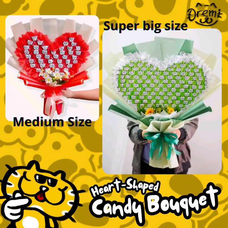 

candy bouquet / bucket permen / bucket permen besar / bucket besar / bucket jumbo / custom gift / custom bucket / bucket photo