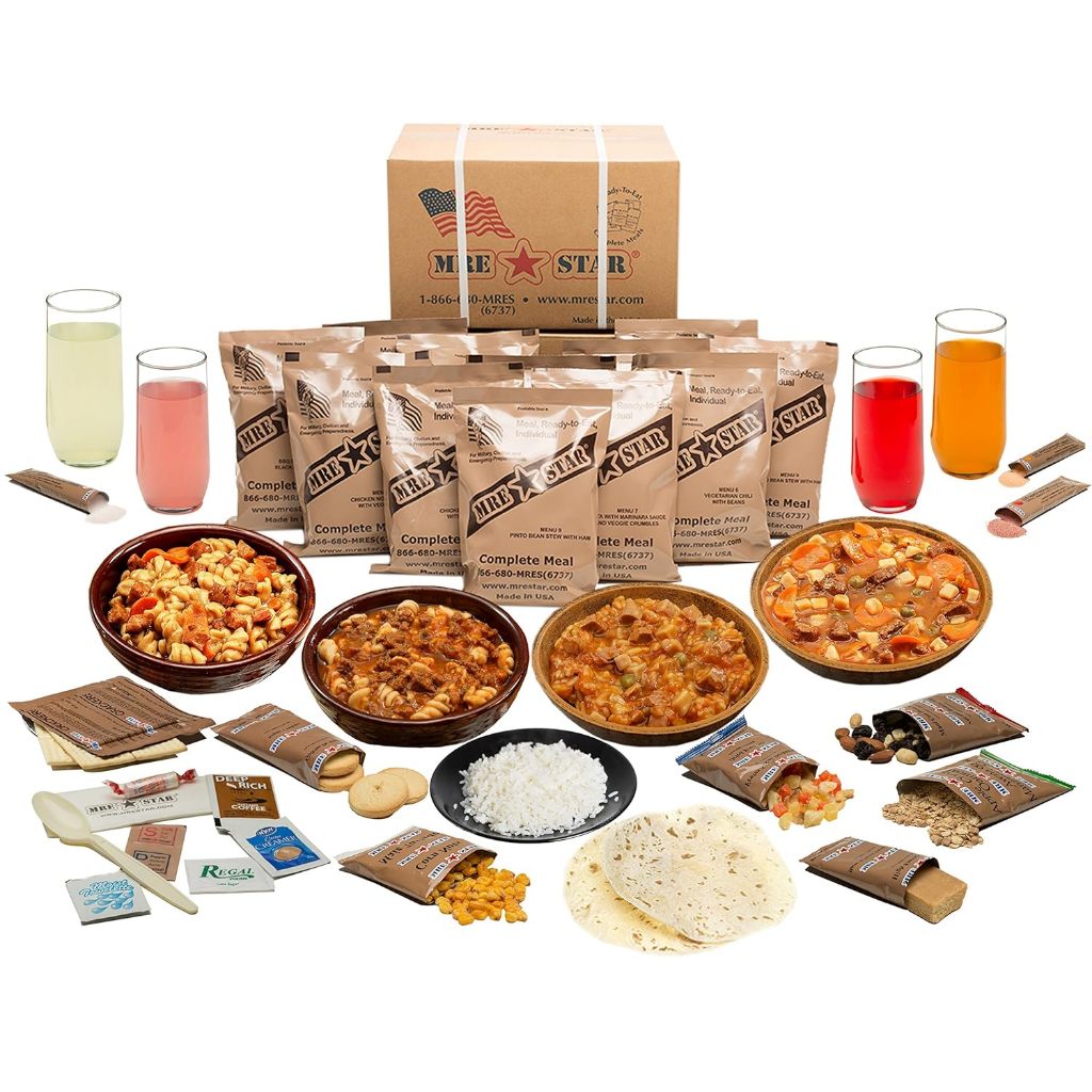 

[ ORI ] RANSUM TENTARA AMERIKA MRE USA SURVIVAL FOOD MAKANAN DARURAT