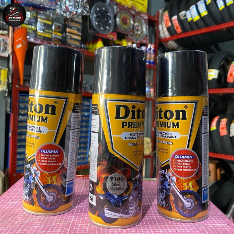 Diton premium silver metalic -Pilok Diton-Pilok silver metalic Diton-Pilok Diton premium-Cat diton p