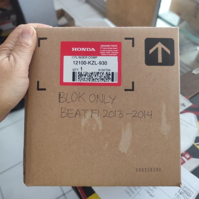 blok only cilinder beat fi 2013-2014 original 12100KZL930
