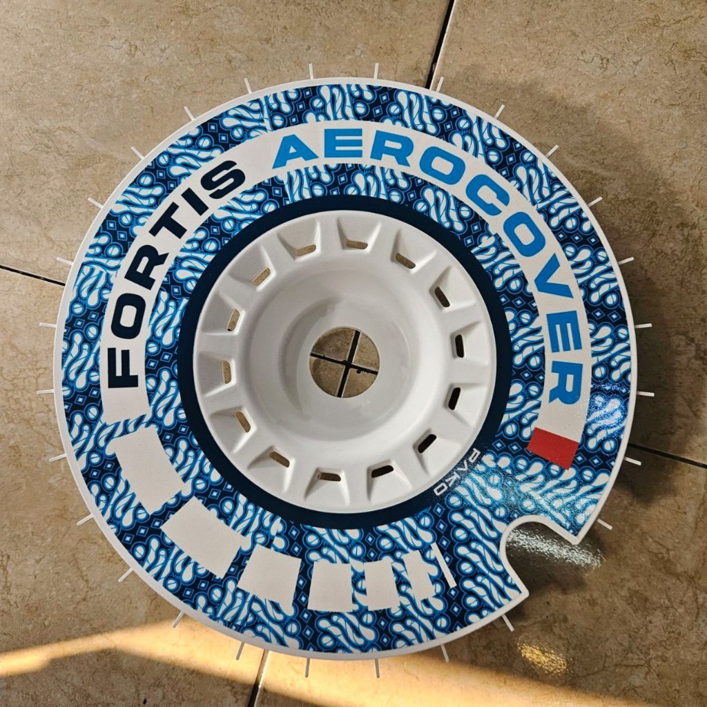 AEROCOVER ORIGINAL FORTIS WHEELS BY PAKO FOR PRW17 TYPE 1 BATUR R17 ( PAKO DESIGN B )