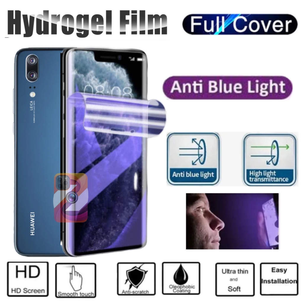 Huawei P20 P20 Pro P30 P30 Pro P40 P40 Pro P50 P50 Pocket Anti radiasi Hydrogel jelly blue light cle