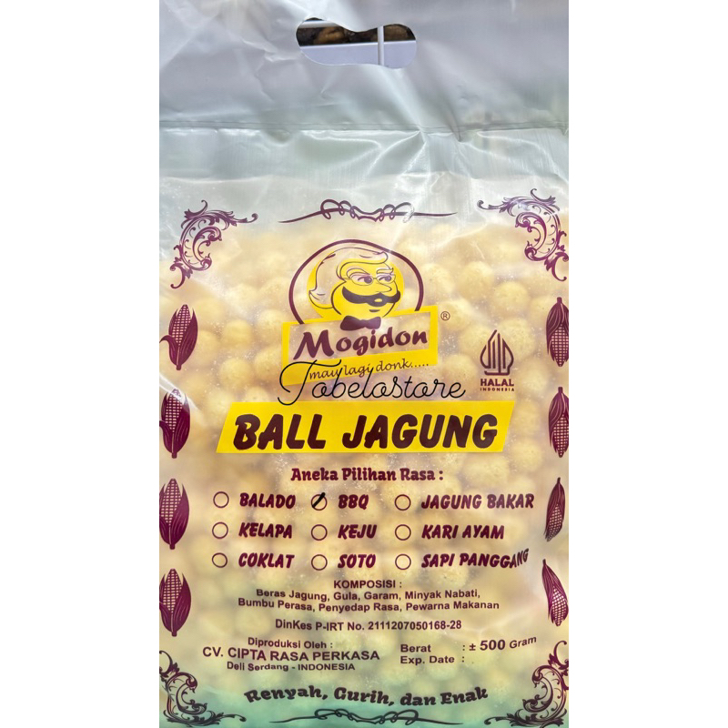 

BALL JAGUNG BBQ 500g