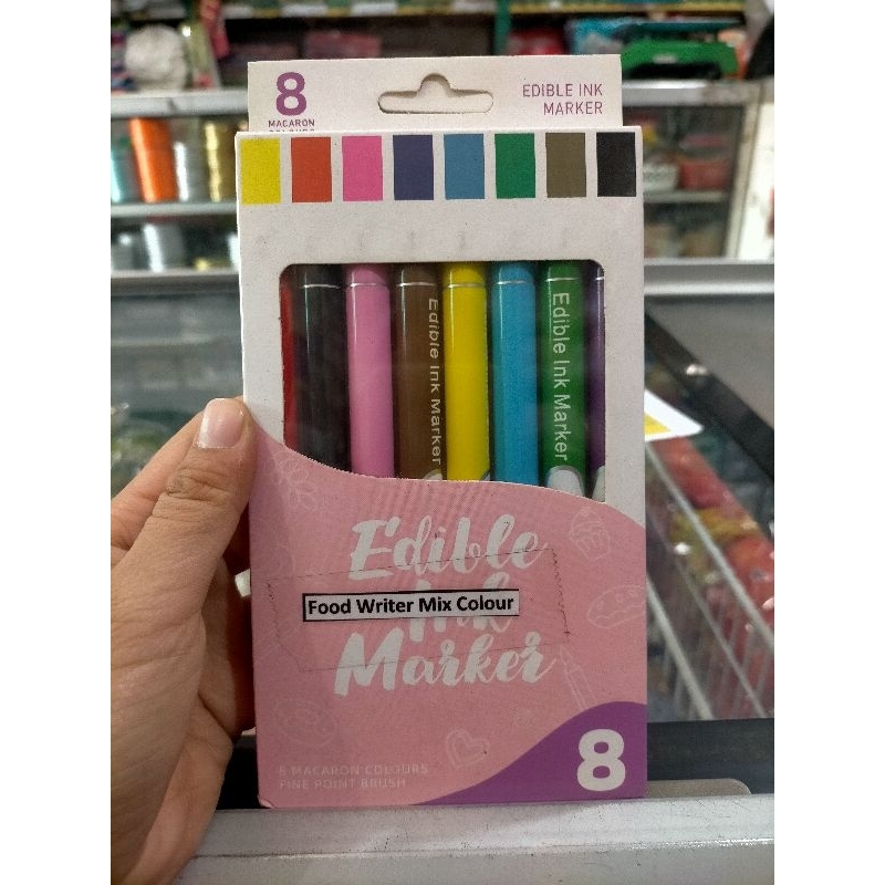 

food writer mix color isi 8 warna