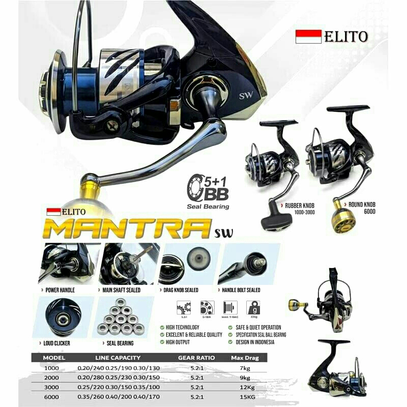 Reel Elito Mantra SW 3000