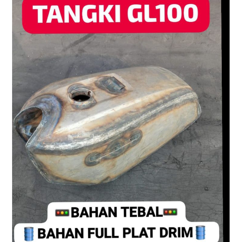 TANGKI TENGKI GL100 BAHAN PLAT DRUM TEBAL BERKUALITAS