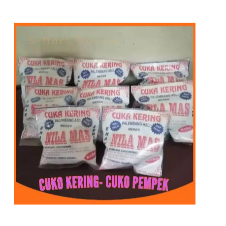 

CUKA CUKO PEMPEK KERING KHAS PALEMBANG MERK NILA MAS