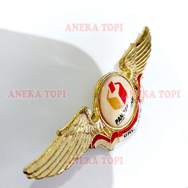 Pin Wing Bawaslu Logo Panwascam Pin Wing Bawaslu Bahan Logam - Aneka Topi