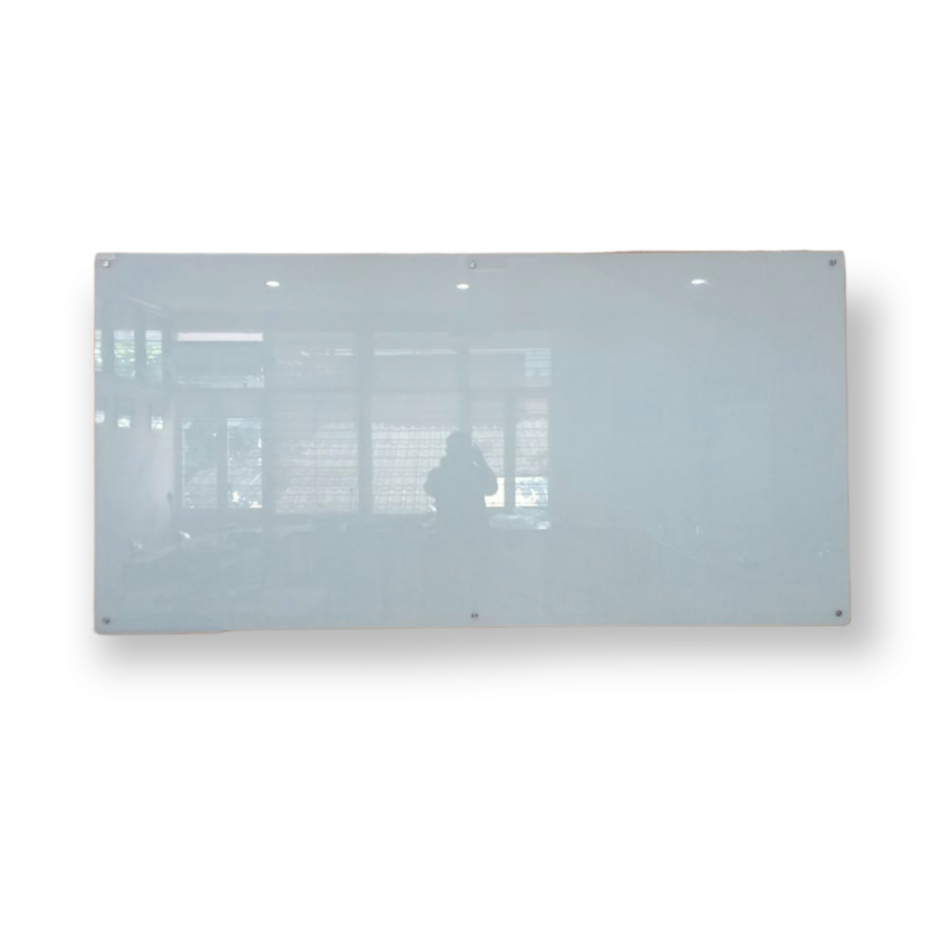 

Glassboard gantung dengan bingkai type Magnetic uk 120x240