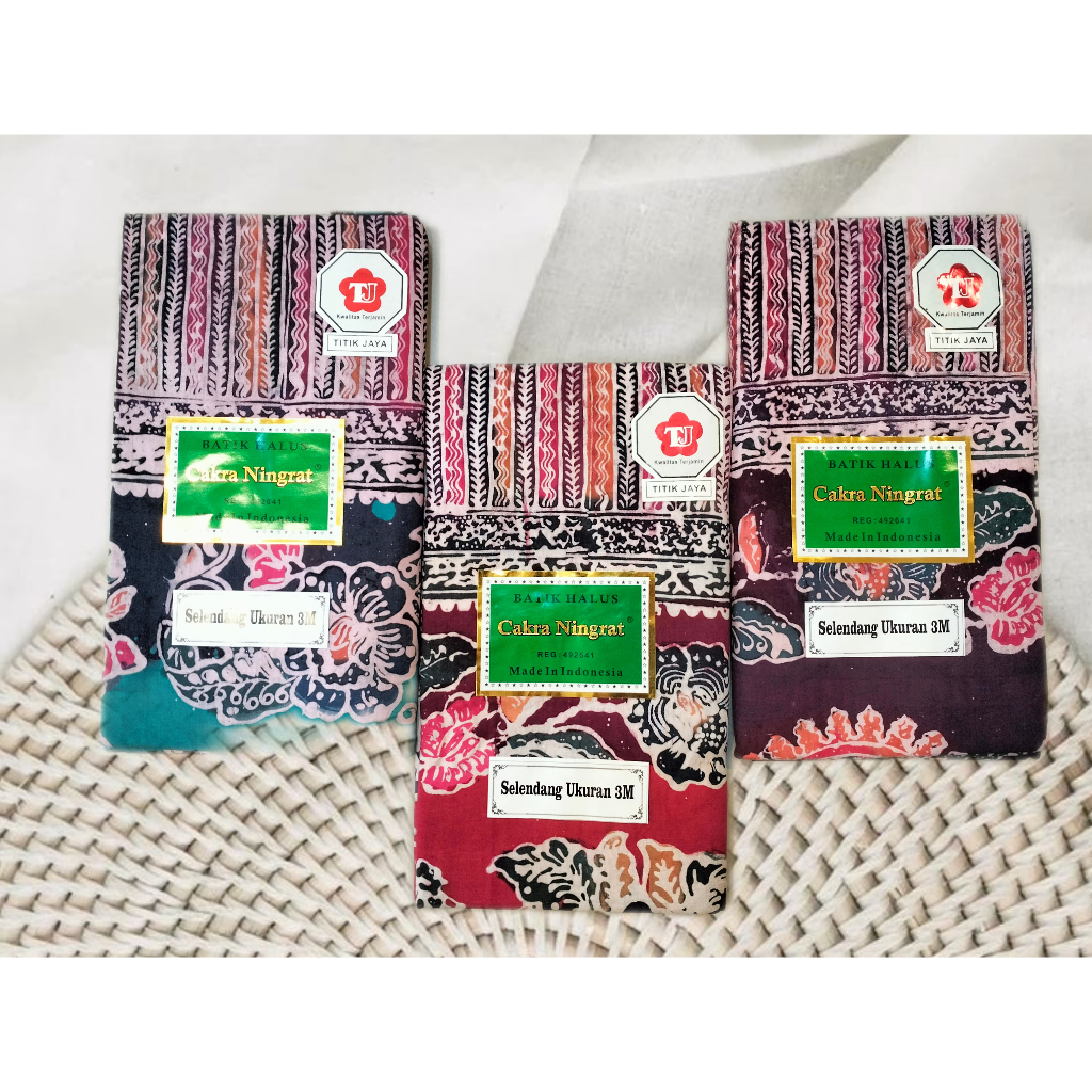 SELENDANG BATIK CAKRA NINGRAT 3M | GENDONGAN JARIK BAYI KAIN BATIK