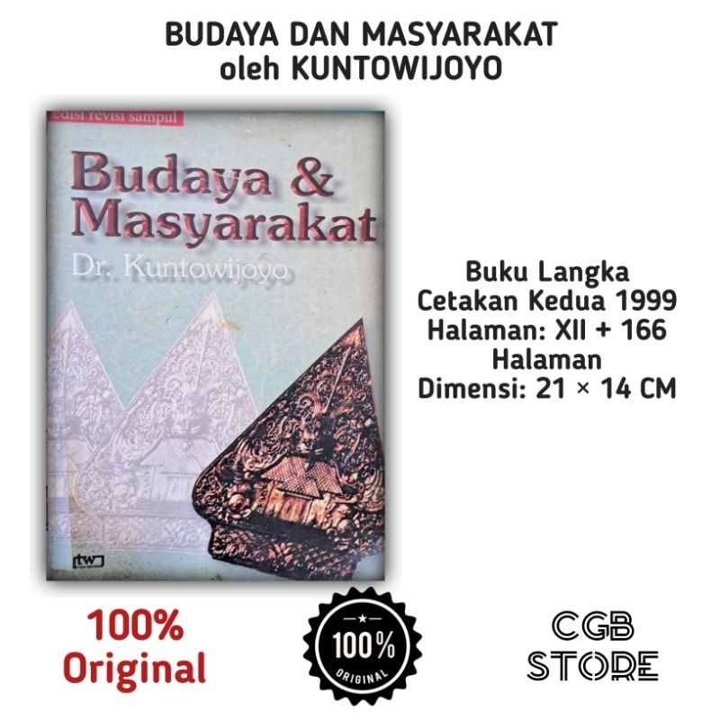 Budaya dan Masyarakat - Kuntowijoyo
