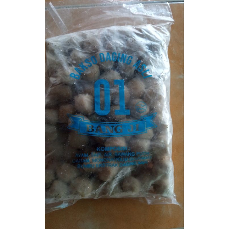 

Bakso sapi bangji 1 pak