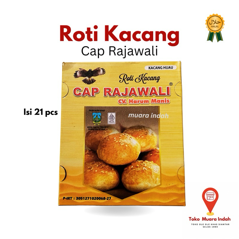 

Roti Kacang Cap Rajawali Asli Isi 18 pcs Langsung Dari Pabrik