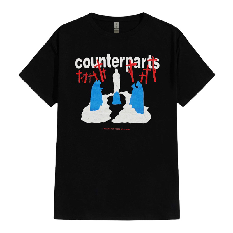 T-SHIRT / KAOS BAND COUNTERPARTS - GOODBYE