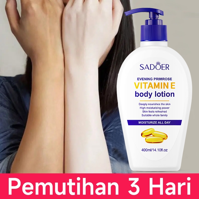 Lotion Pemutih Badan Brightening 400ml Lotion Body Whitening Losion Tubuh Wangi  Lotion Pemutih Bada