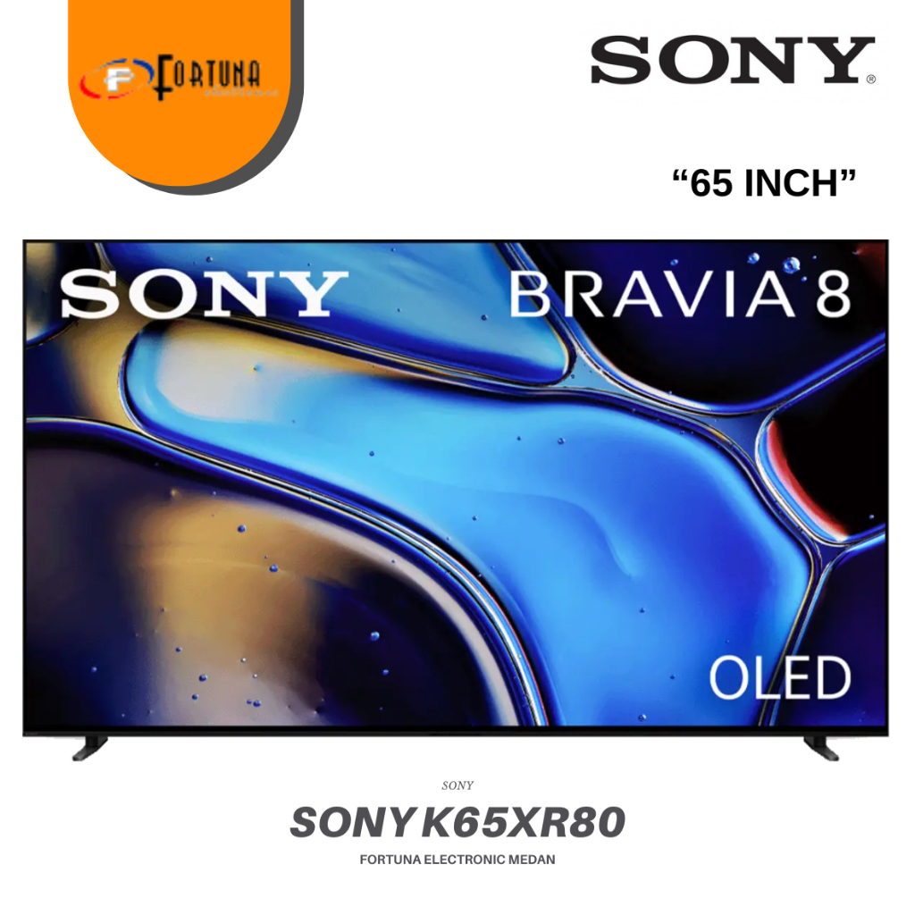 TV SONY 65 INCH OLED BRAVIA 8 K-65XR80 / K65XR80 4K UHD GOOGLE TV NEW 2024 GARANSI RESMI