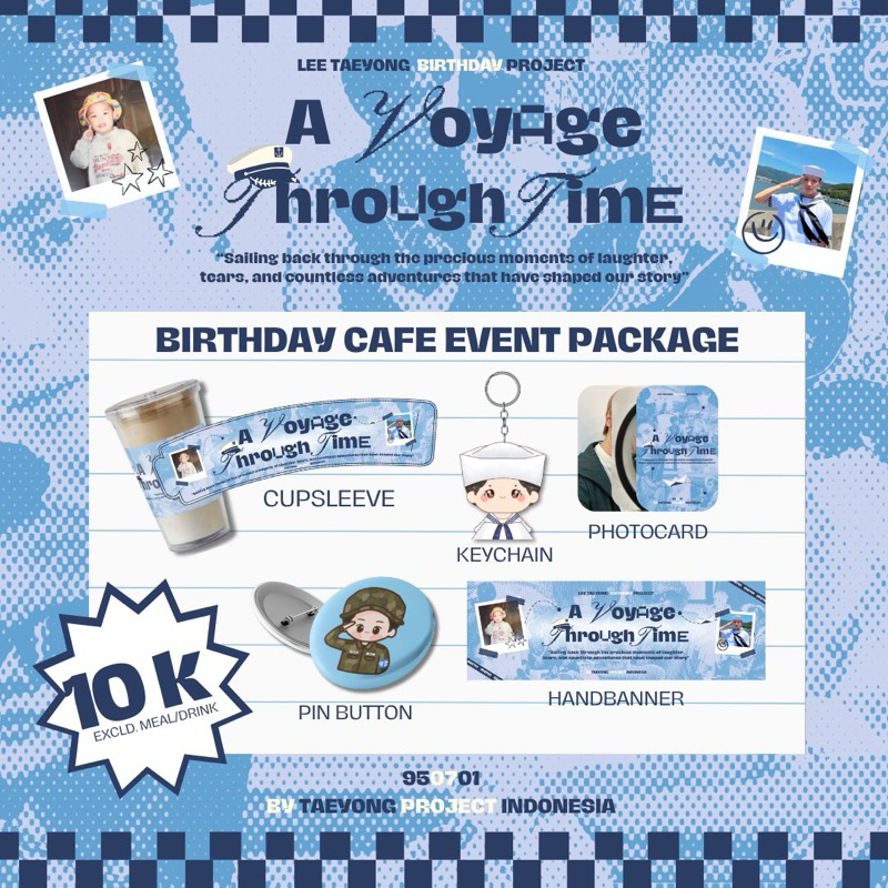 Taeyong Birthday Cafe Event Package ( Sumatra )