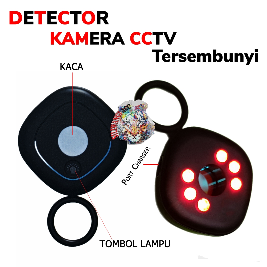 Hidden Kamera Detektor Kamera CCTV Tersembunyi
