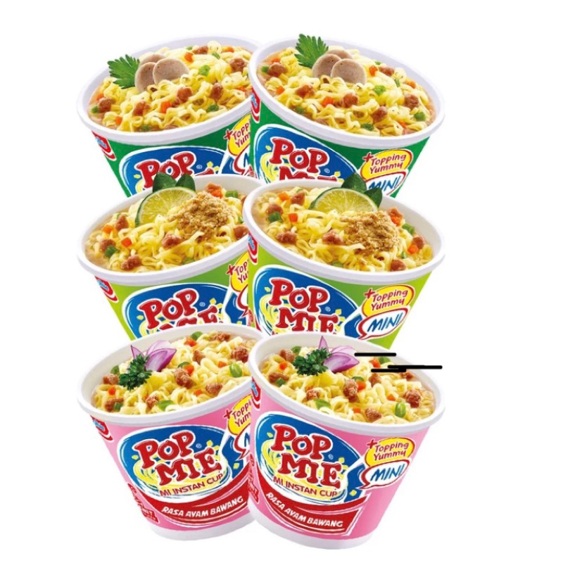 

Pop Mie Mini 6 pcs 228gr