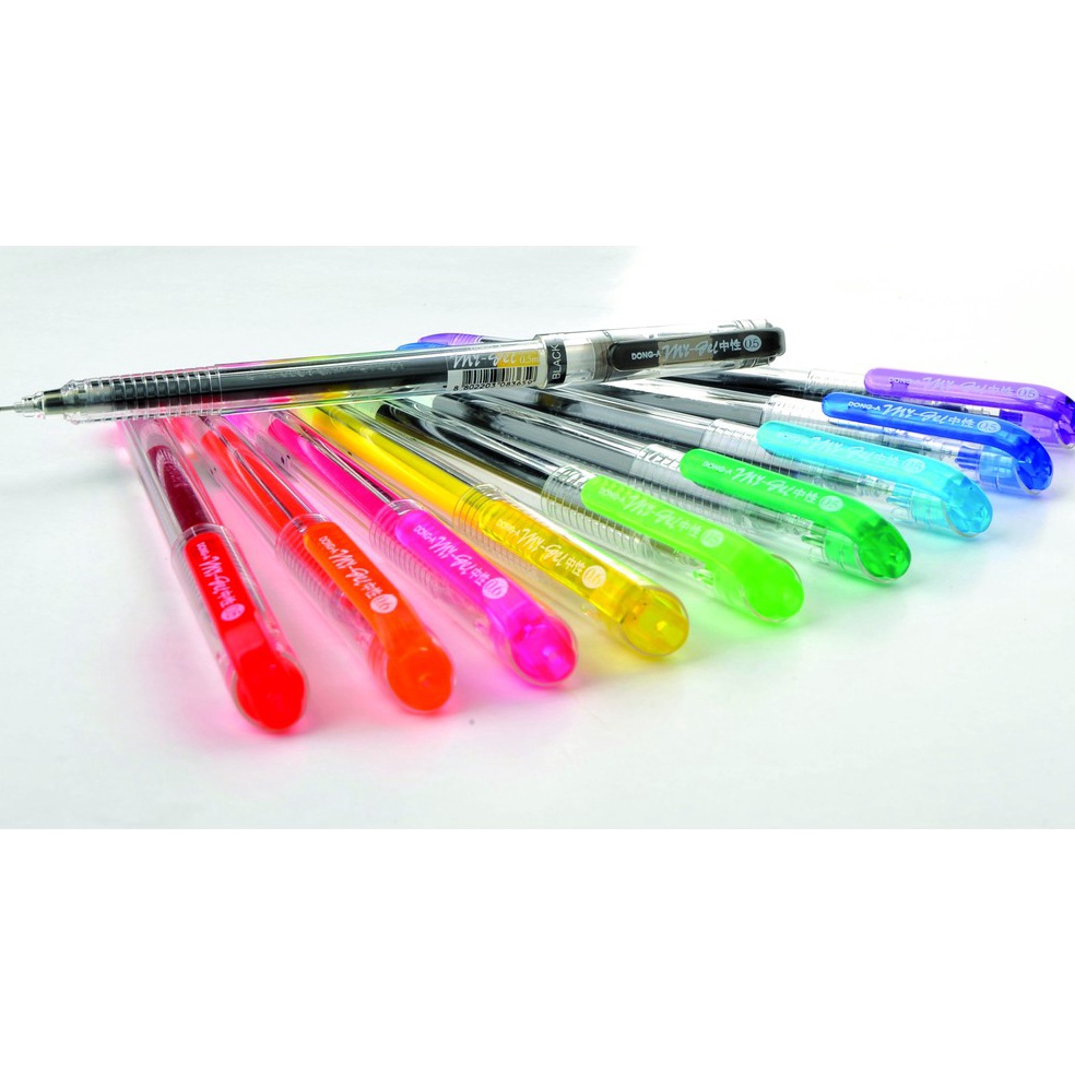

PULPEN PEN BOLPOIN GEL PEN MY GEL DONG A KOREA 1 LUSIN KODE L3I3