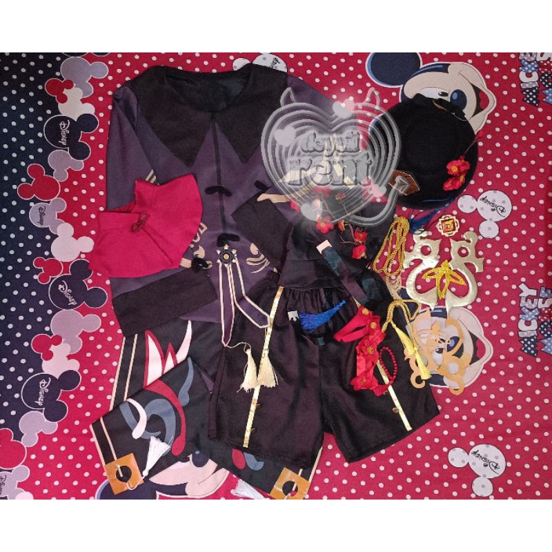 (WTS PRELOVED NEGO SAMPAI JADI) Kostum Cosplay Hutao Brand Deslacs Ready Stock